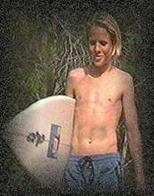 Movie star surfer - guess who?